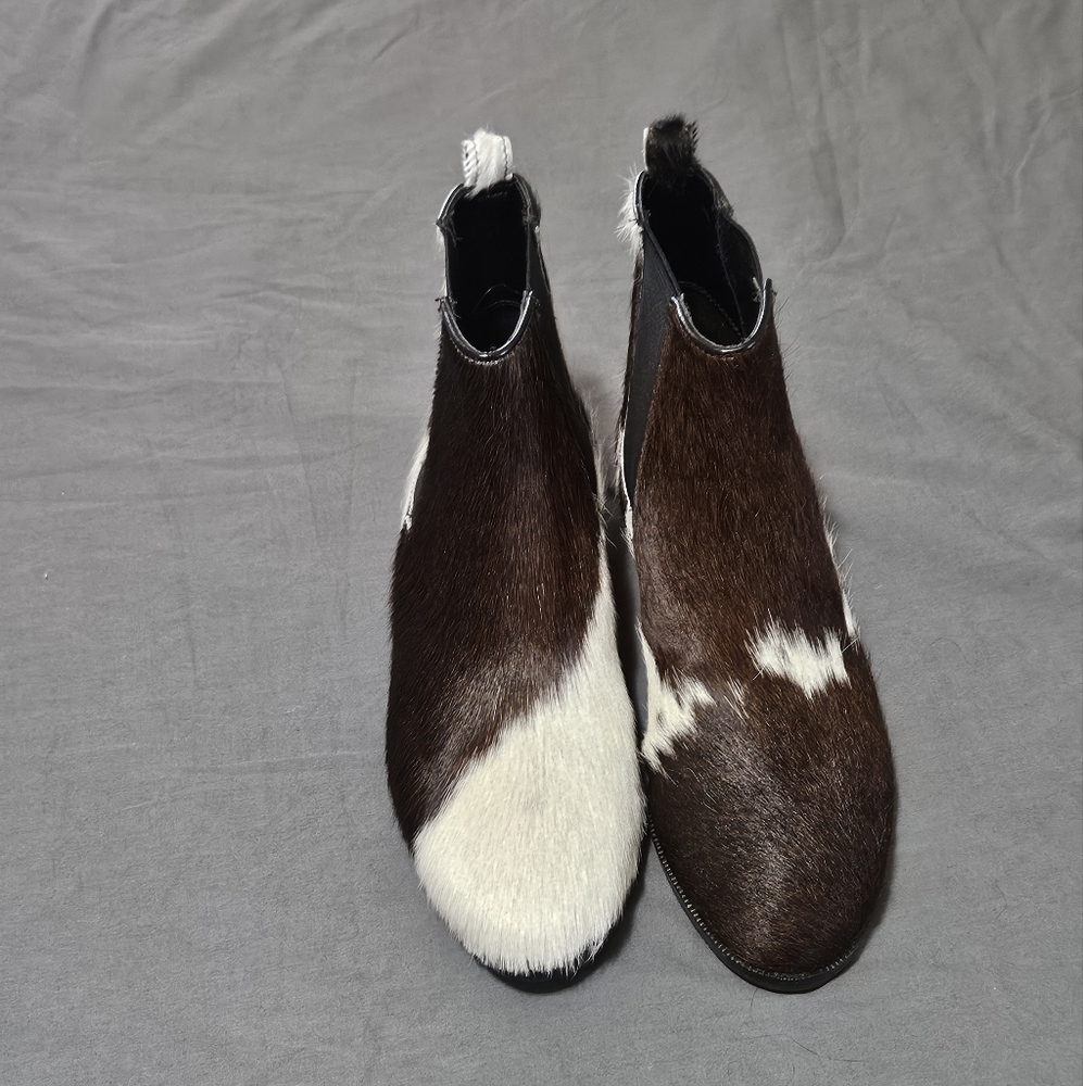 Hair on calf Chelsey boots